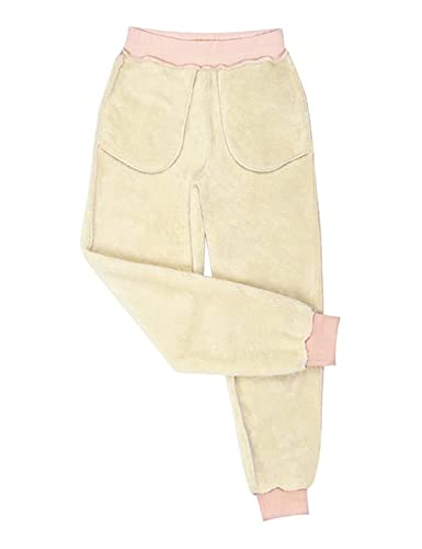 Yeokou Women's Warm Sherpa Lined Athletic Sweatpants Jogger Fleece Pants